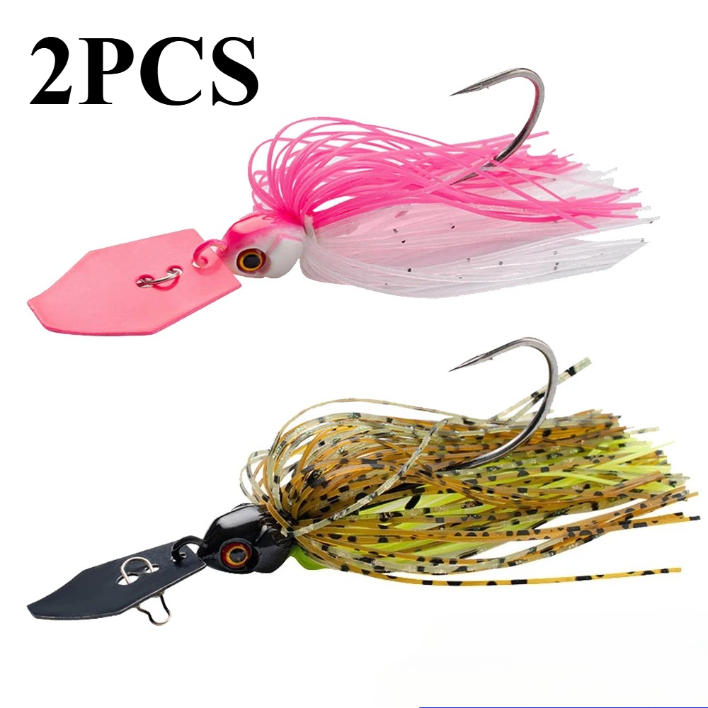 Fishing Hook Weedless - 2 Stück Spinnerbait 7g/9g/12g/14g/21g Angelköder-Set Pesca