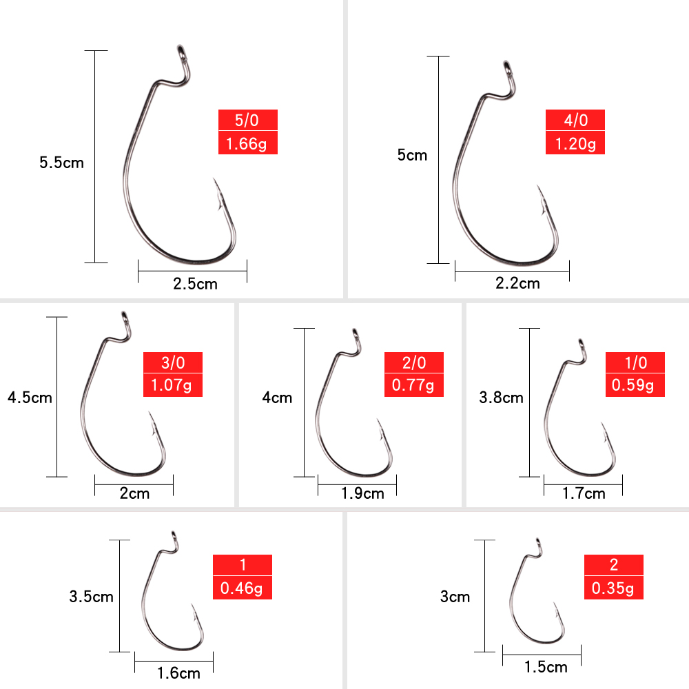 LUSHAZER 10 teile/los Carbon S – Fishing Hook Barbless Bewertung und Preis