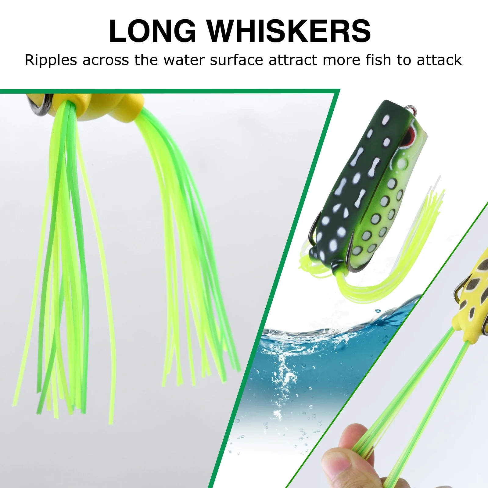 Goture Weicher PVC-Popper-Fros – Fishing Hook Weedless Bewertung und Preis