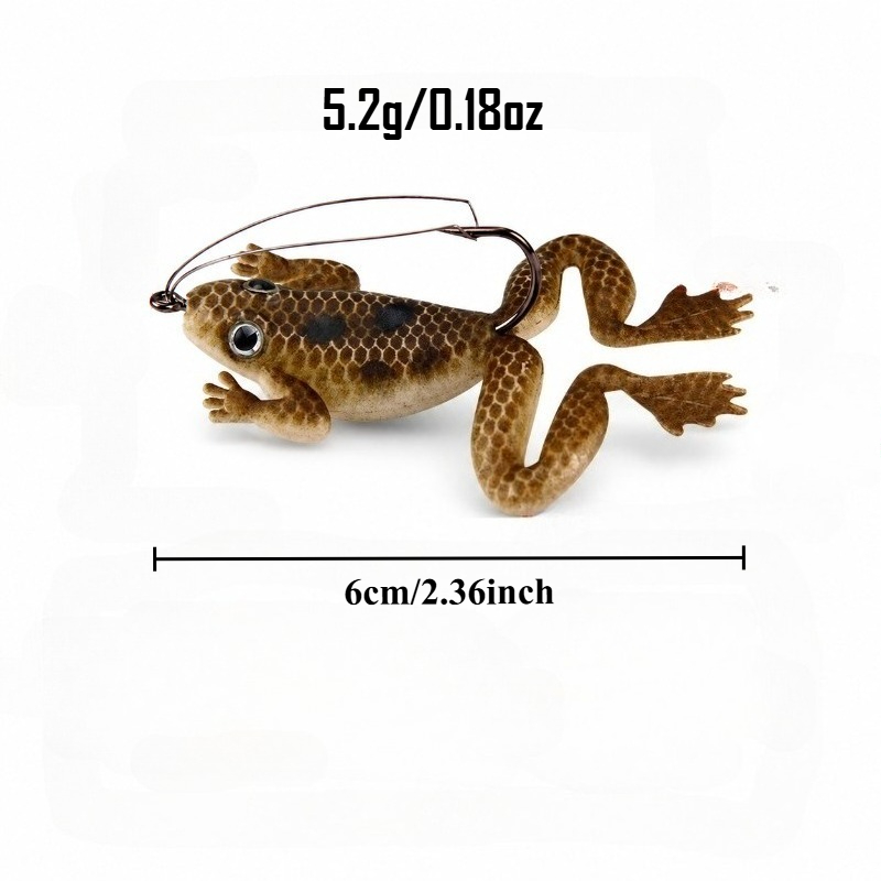 4 Stück/8 Stück 5,2g/6cm Snake – Fishing Hook Weedless Bewertung und Preis