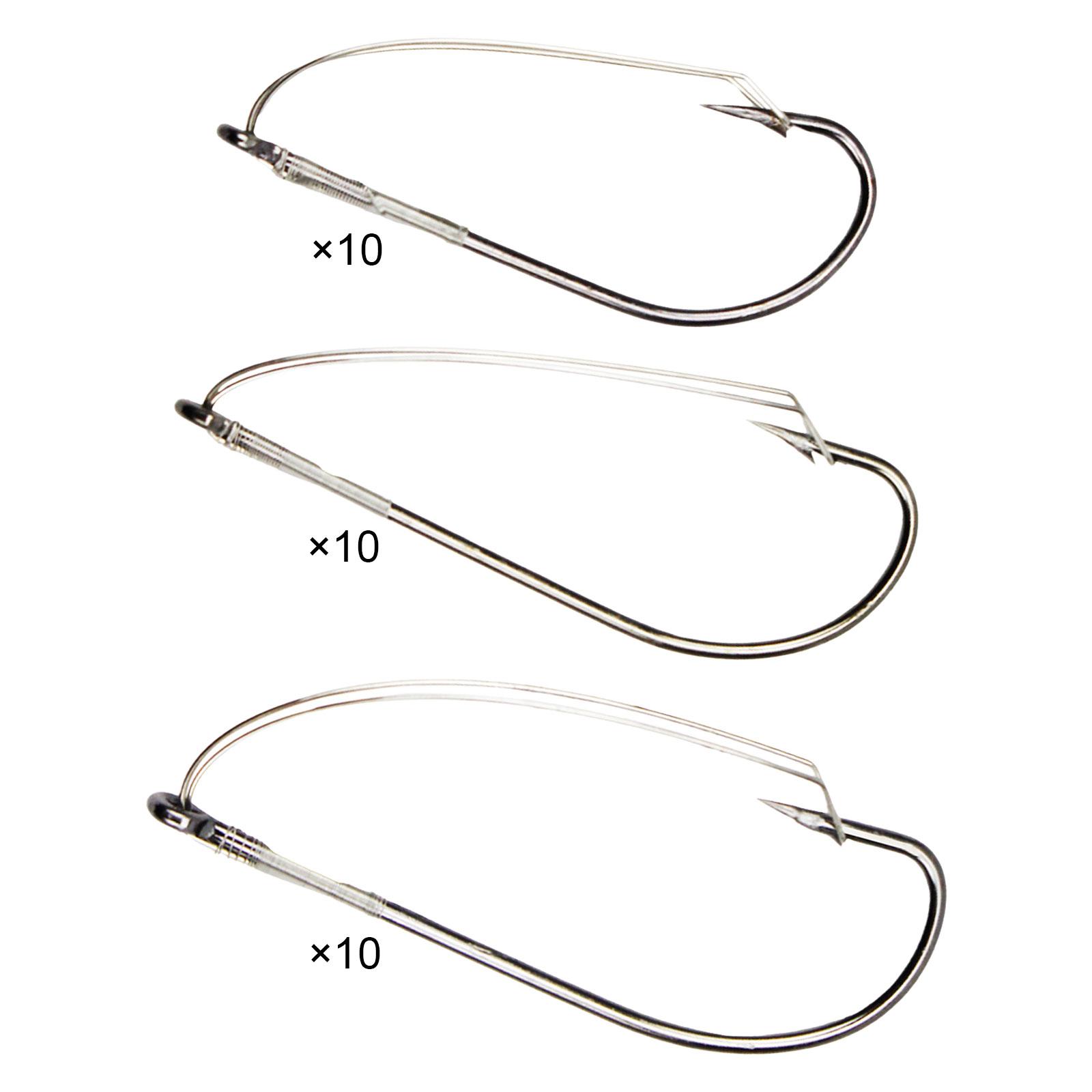 Unkrautfreie Angelhaken für Ba – Fishing Hook Weedless Bewertung und Preis