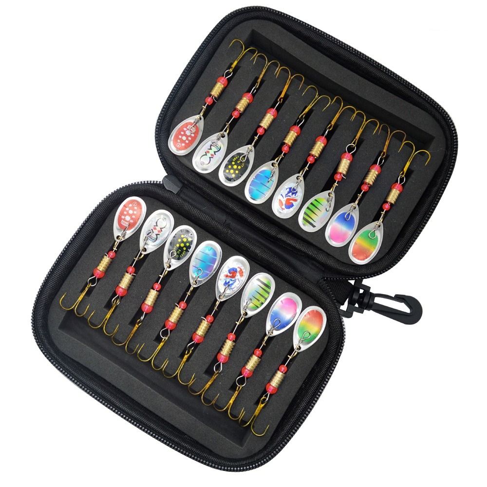 Rotierende Glitzer-Spinner-Auf – Fishing Hook Jig Bewertung und Preis