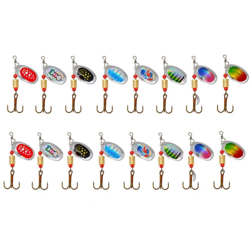 Rotierende Glitzer-Spinner-Auf – Fishing Hook Jig Bewertung und Preis